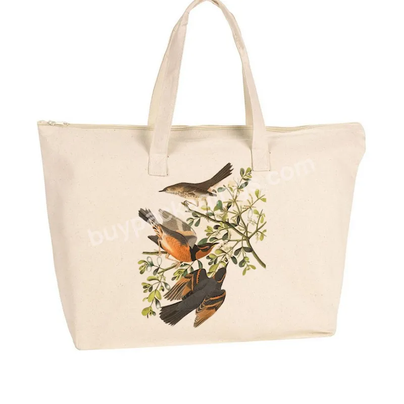 New Custom Top Quality Canvas Cotton Tote Shopping Bag Shopper Bags With Logo Printed