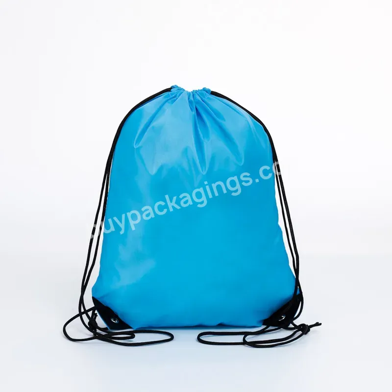 New Desgin Cotton Canvas Backpack Nylon Polyester Drawstring Bag