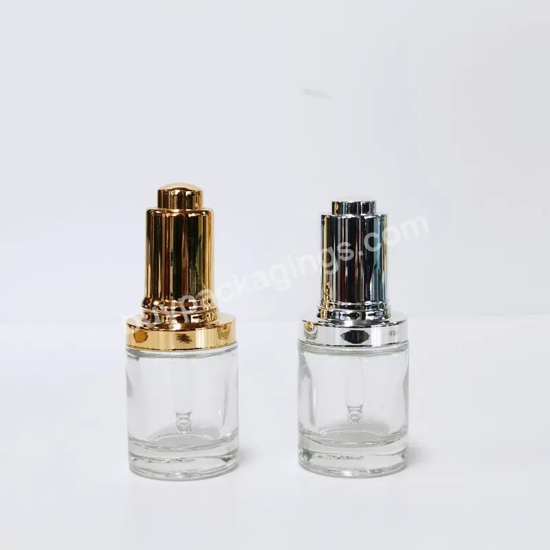 New Design 30ml Glass Dropper Bottle Cosmetics Packaging Containers Skincare Packaging