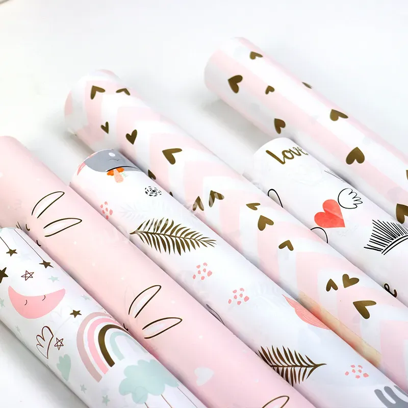 New Design 50*70cm/sheet Cartoon Pattern Gift Wrapping Paper For Kids Child Gift Packing - Buy 50*70cm/sheet Cartoon Pattern Wrapping Paper,Gift Wrapping Paper,Wrapping Paper For Kids Child Gift Packing.