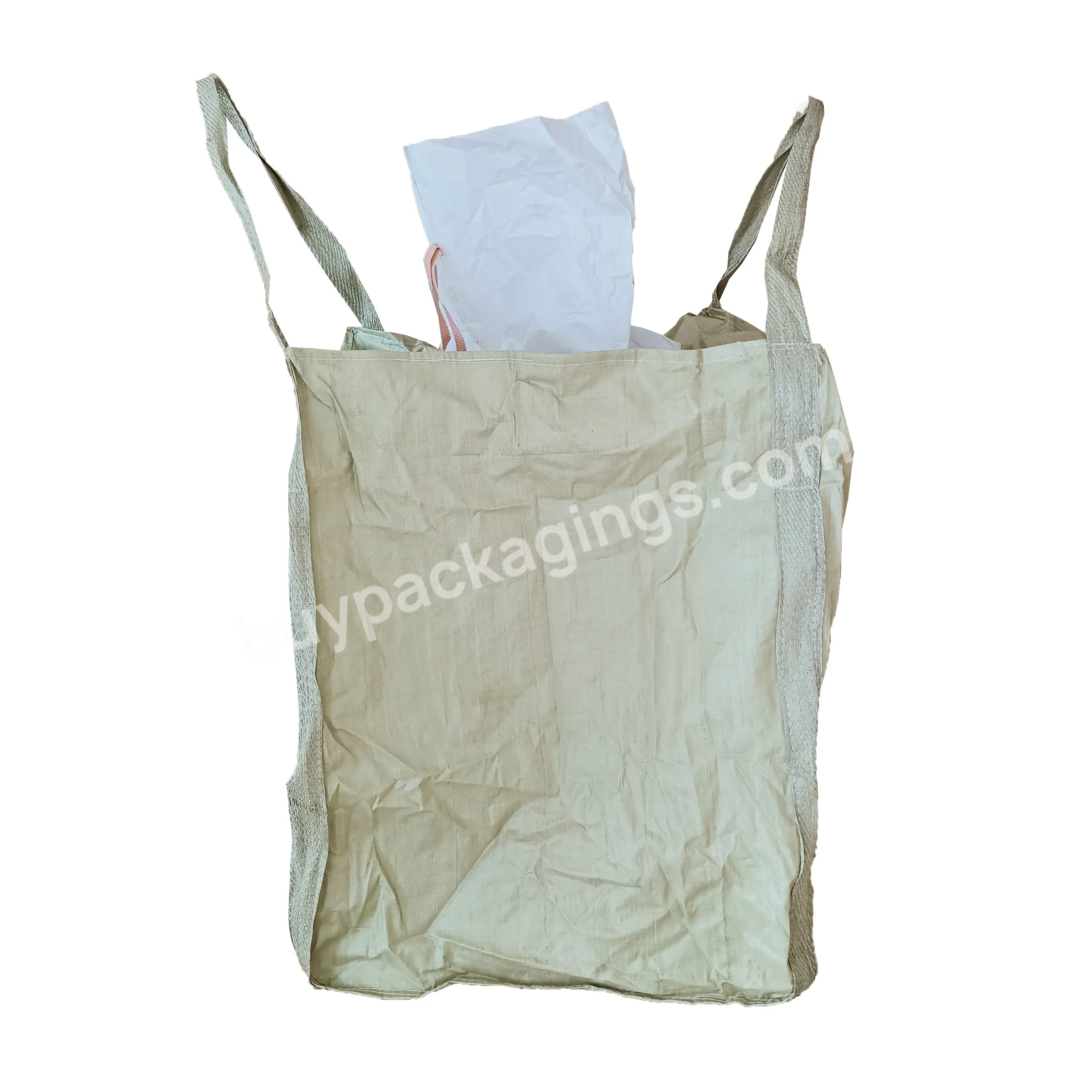 New Design 6:1 Woven Polypropylene Big Bags Wholesale Sand Bags Storage For Animals Feeds