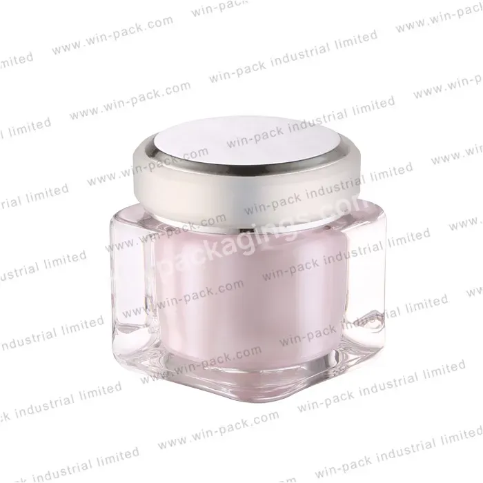 New Design Acrylic Cosmetic Cream Jar 50g