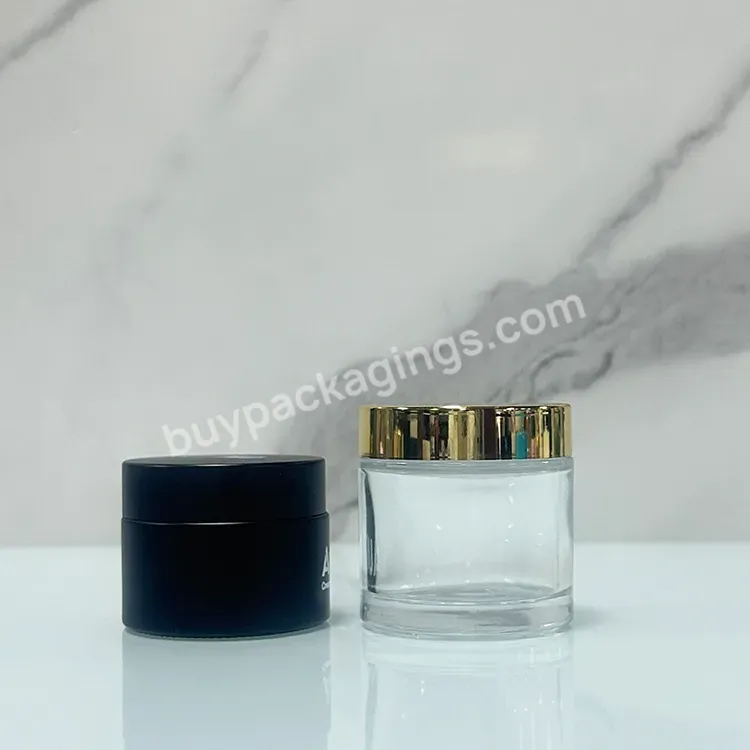 New Design Bottom Clear Cosmetic Cream Jar Serum Lotion Pump Bottle Glass Bottles And Jars 30ml Dropper Bottle