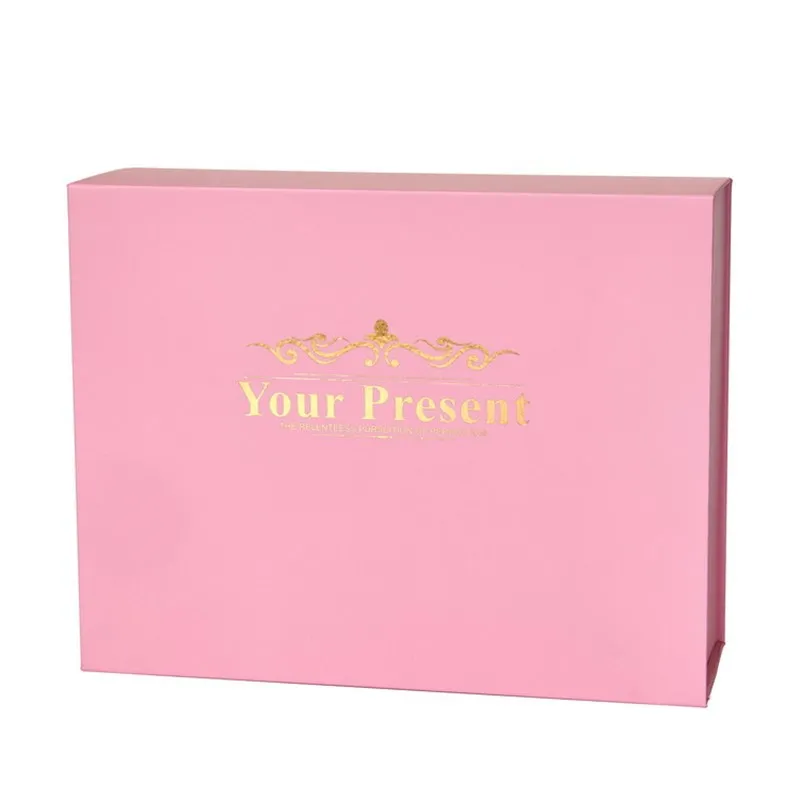 New Design Cardboard Paper Folding Magnetic Closure Flower Gift Box Custom Paper Luxury Folding Packaging Flower Boxes