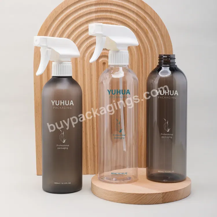 New Design Cleaning Spray Kit Home Cleaner Bottle Eco Packaging With Gray Plastic Floor Bathroom Cleaner Bottles