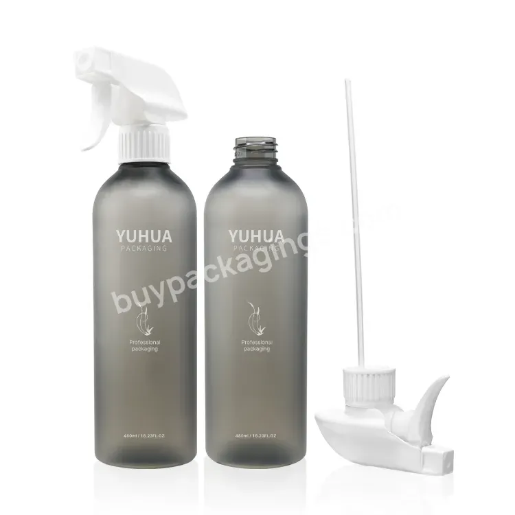 New Design Cleaning Spray Kit Home Cleaner Bottle Eco Packaging With Gray Plastic Floor Bathroom Cleaner Bottles