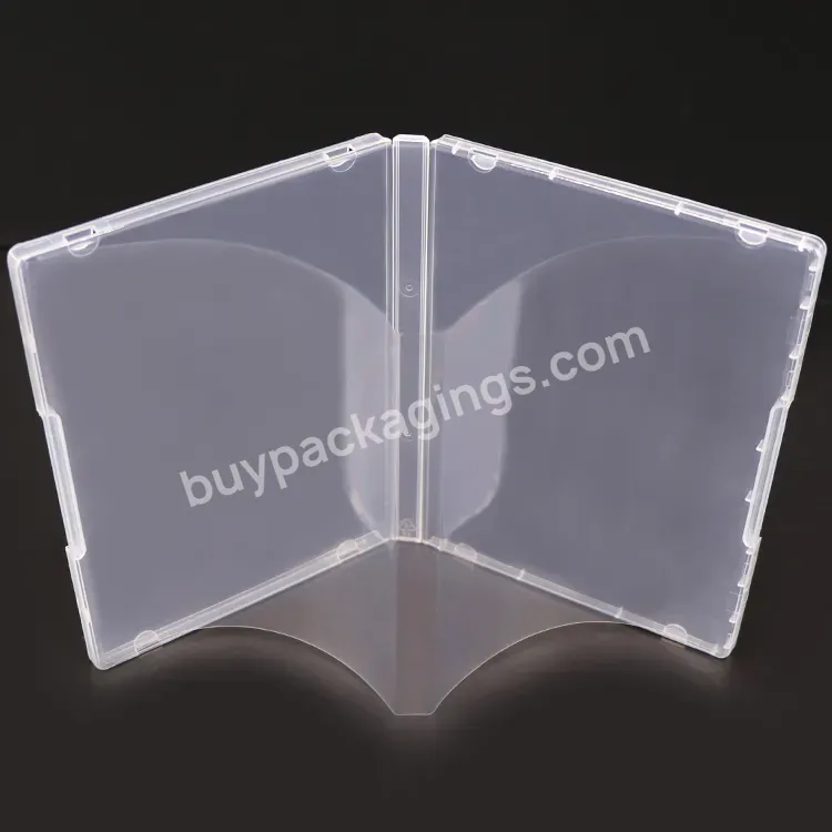 New Design Clear Flat Plastic Box Small Plastic Boxes Packiging Transparent Hard Small Plastic Storage Box