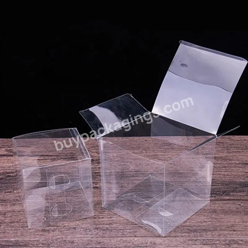 New Design Clear Pvc Pet Pp Plastic Packaging For Sweetmeat Gift Box