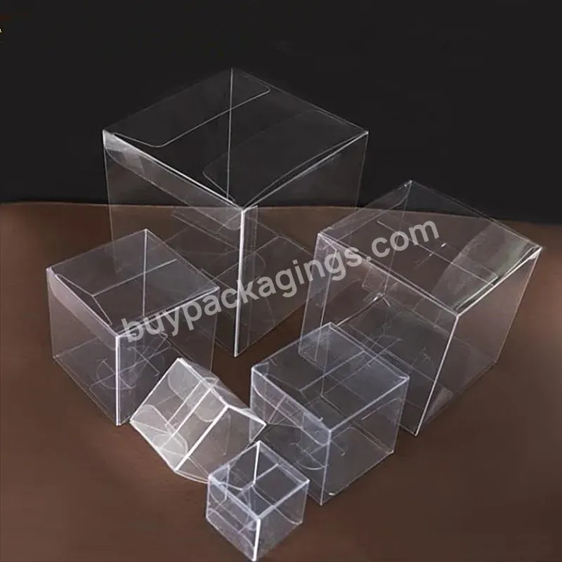 New Design Clear Pvc Plastic Box Packaging For Nail Polish,Custom Small Transparent Printed Pet Pp Eyelash Gift Box