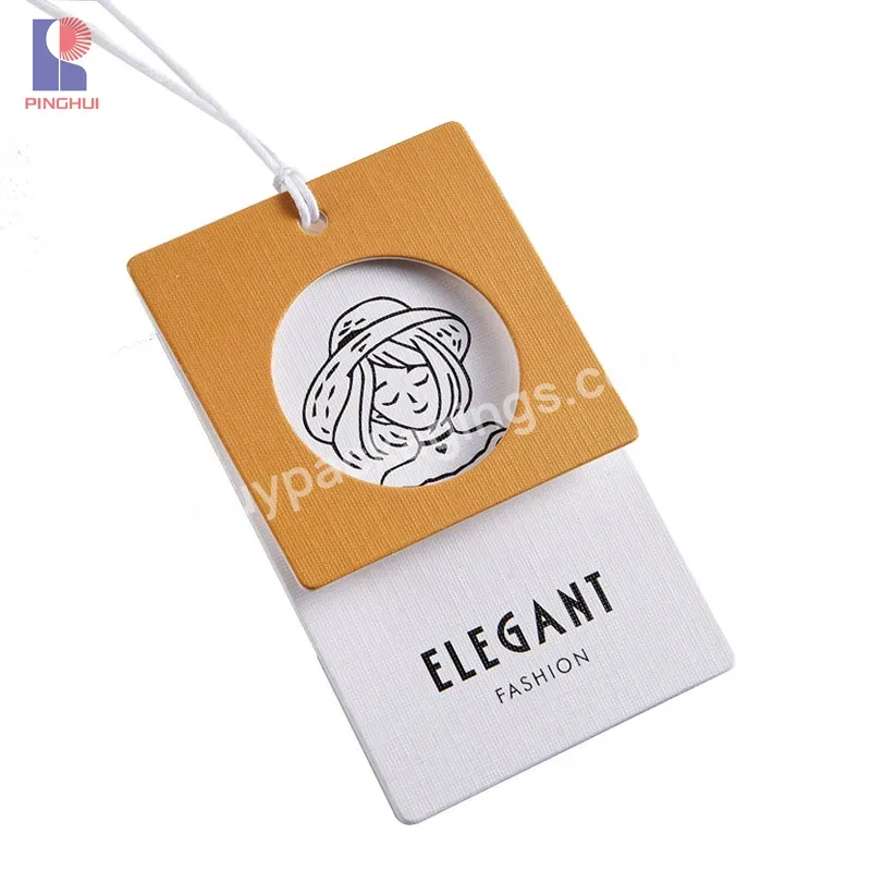 New Design Clothing Label And Garment Hangtag