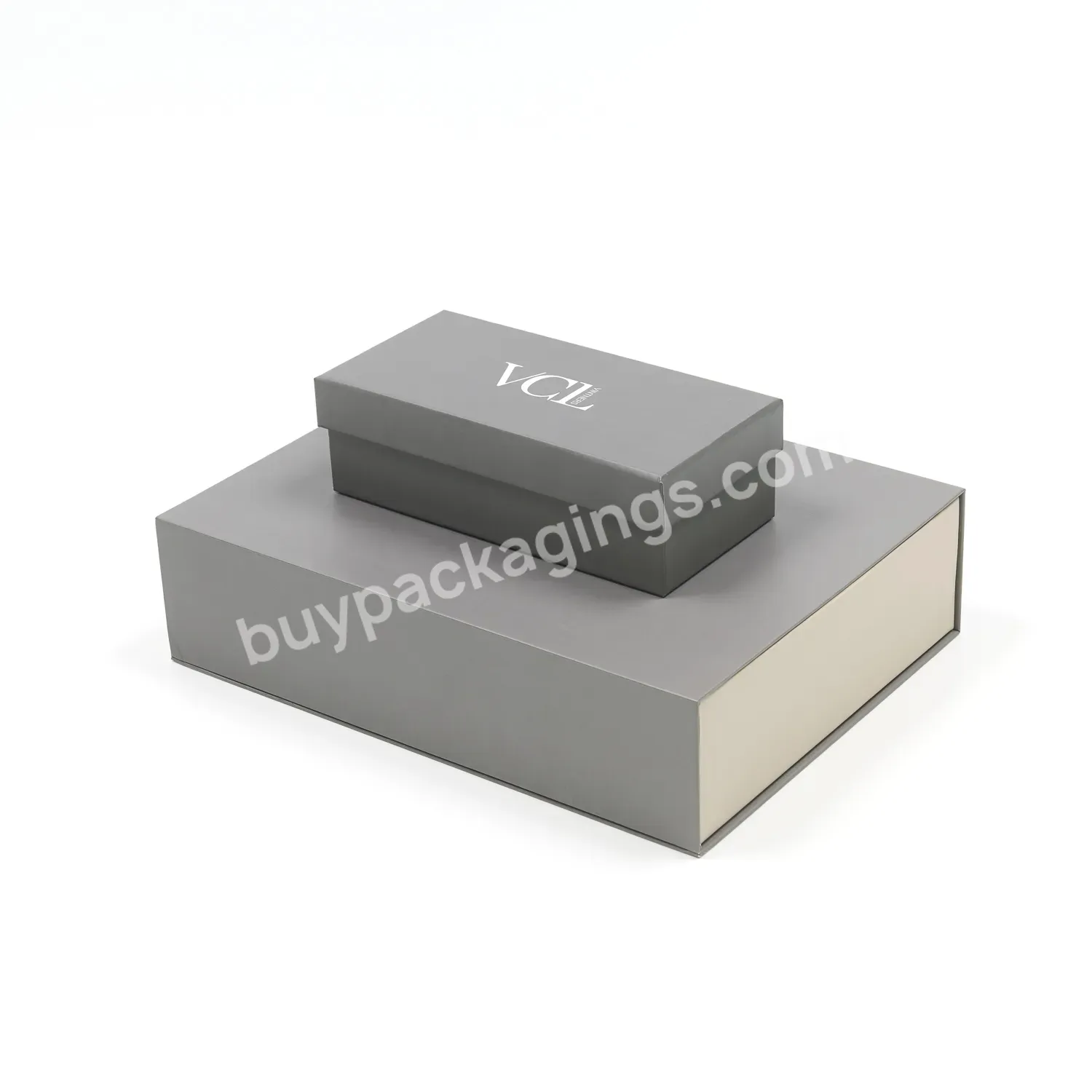 New Design Coated Paper Box For Packing Magnetic Flap Gift Box