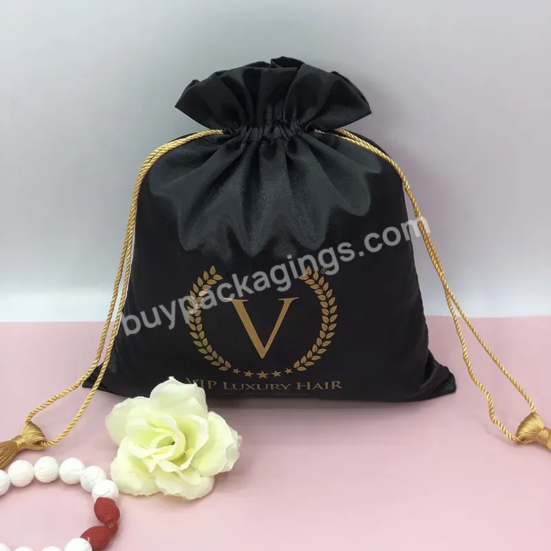 New Design Customized Size Color Packaging Satin Bags Jewelry Gift Pouch