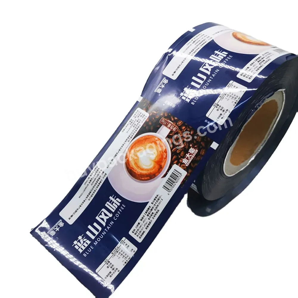 New Design Digital Printing 20 Micron Food Grade Plastic Sachet Packaging Film Roll Aluminum Foil Wrapper Roll Film