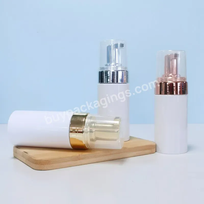 New Design Foaming Bottle 100ml Pet Cosmetic Liquid Soap Dispenser With Foam Pump Bottle