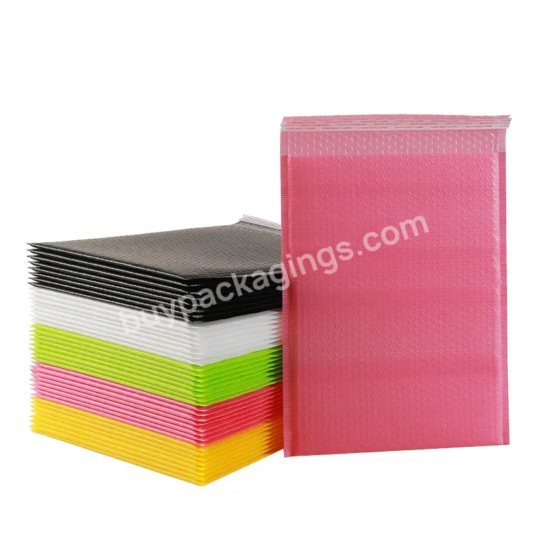 New Design Free Sample In Stock Bubble Envelope Mailer Poly Self Sealing Padded Envelope Shipping Bag Packaging Mailer Poly Bags