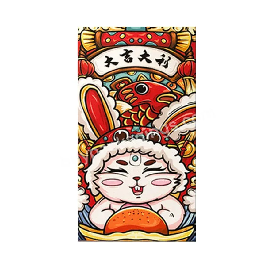 New Design High Quality Red Packet Fancy Money Pocket Red Lucky Envelope
