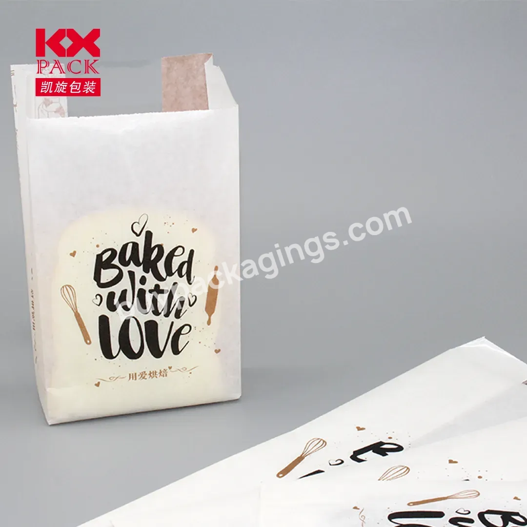 New Design Kraft Paper Pouch For Toast Packing