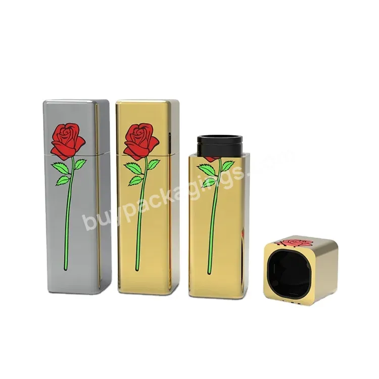 New Design Luxury Cosmetics Bottles Custom Logo Empty Arabic Zamac Metal Perfume Bottle