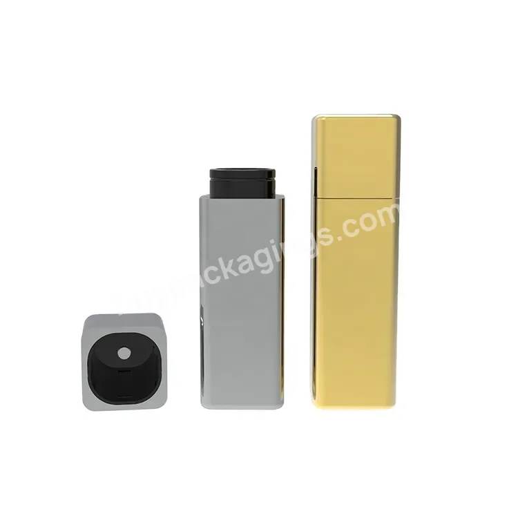 New Design Luxury Cosmetics Bottles Custom Logo Empty Arabic Zamac Metal Perfume Bottle