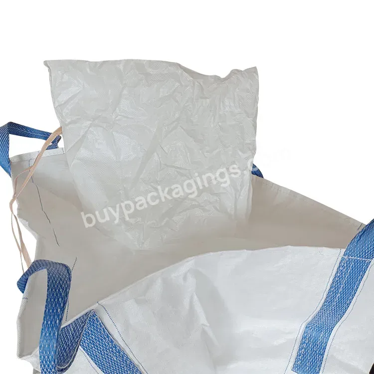 New Design Manufacture China 1.5 Bulk Super Sacks For Copper Concentrate Limestone Mining Coal Barite 1500kgs Jumbo Bag