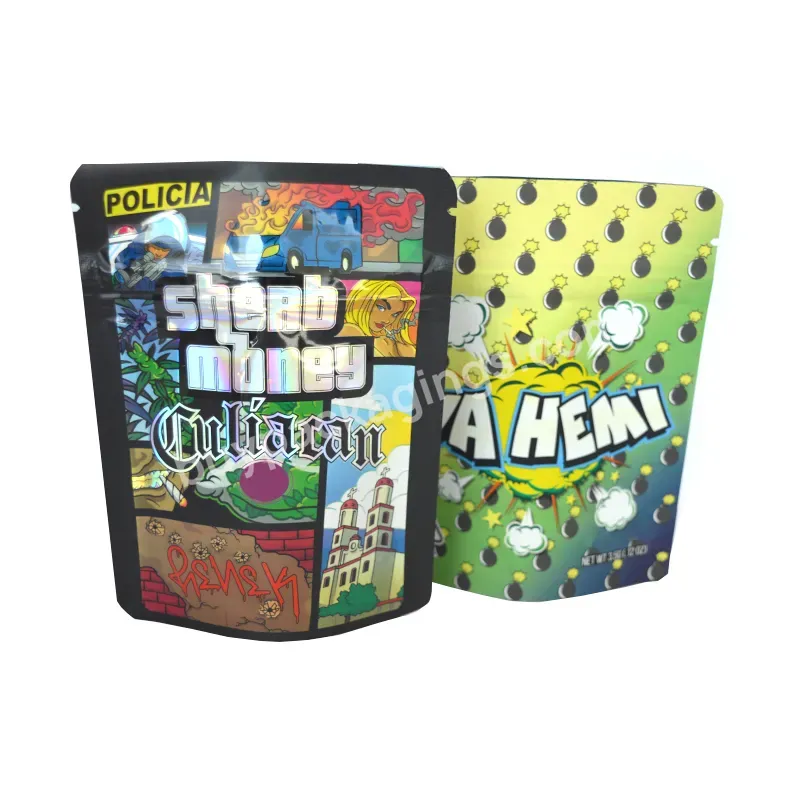 New Design Mylar Pouches Custom Stand Up Child Proof Resistant Zipper Bag With Great Price