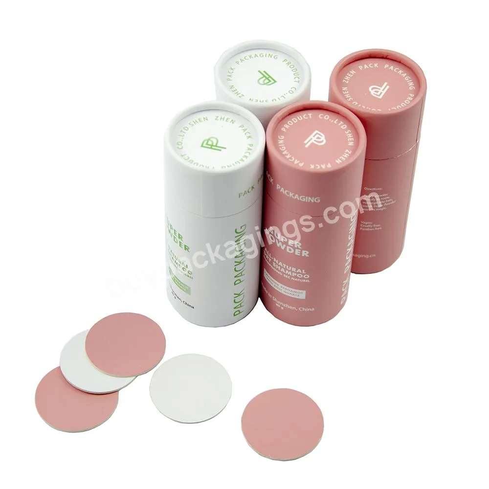 New Design Pepper Kraft Tube Salt Spices And Herbs Packaging Loose Powder Paper Tube Container With Shaker Twist Sifter