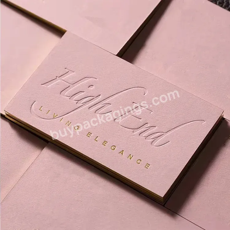 New Design Printed Embossed/debossed Business Card