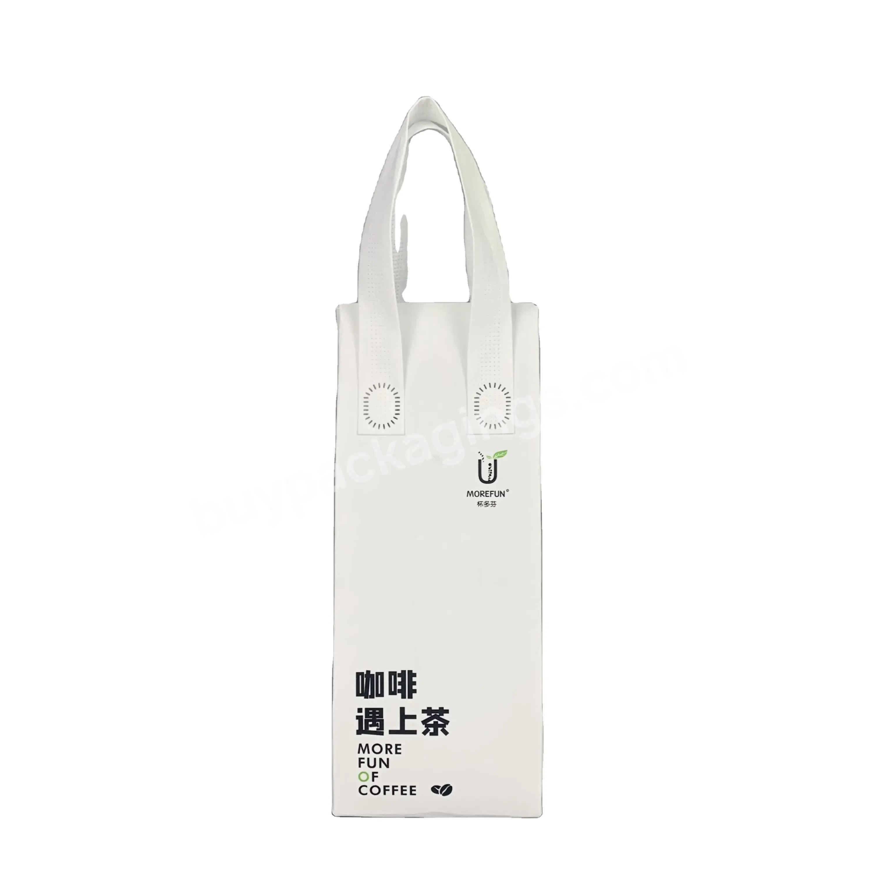 New Design Recyclable Pet Non Woven Bag Pp Non Woven Bag With Print For Food Delivery
