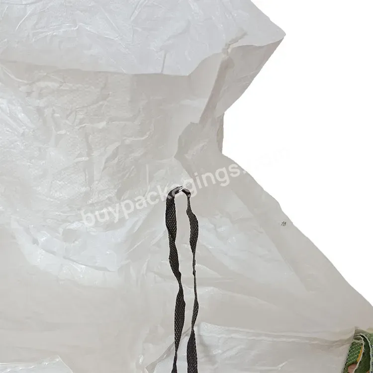 New Design Waterproof Laminated Uv 1000kg Pp Container Jumbo Bag Big Bulk Fibc Sacks For Wheat