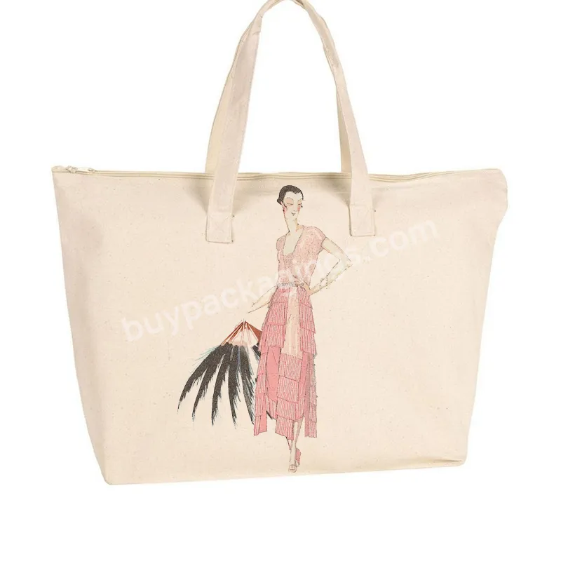 New Designer Large Waterproof Custom Linen Jute Burlap Canvas Tote Shopping Bags With Logos For Women Wholesale Classic