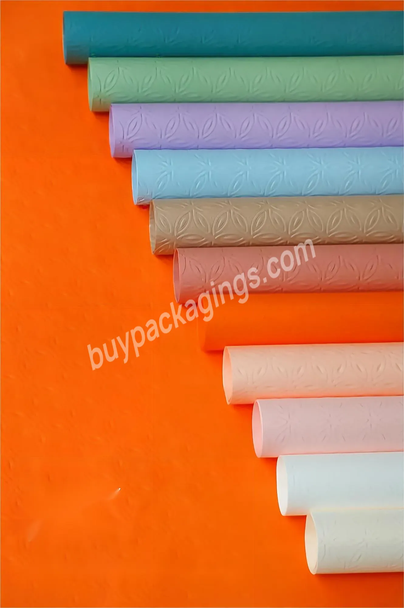 New Embossed Series Of Fresh-keeping Paper,Flower Wrapping Paper And Waterproof Flower Shop Wrapping Paper Are Designed.