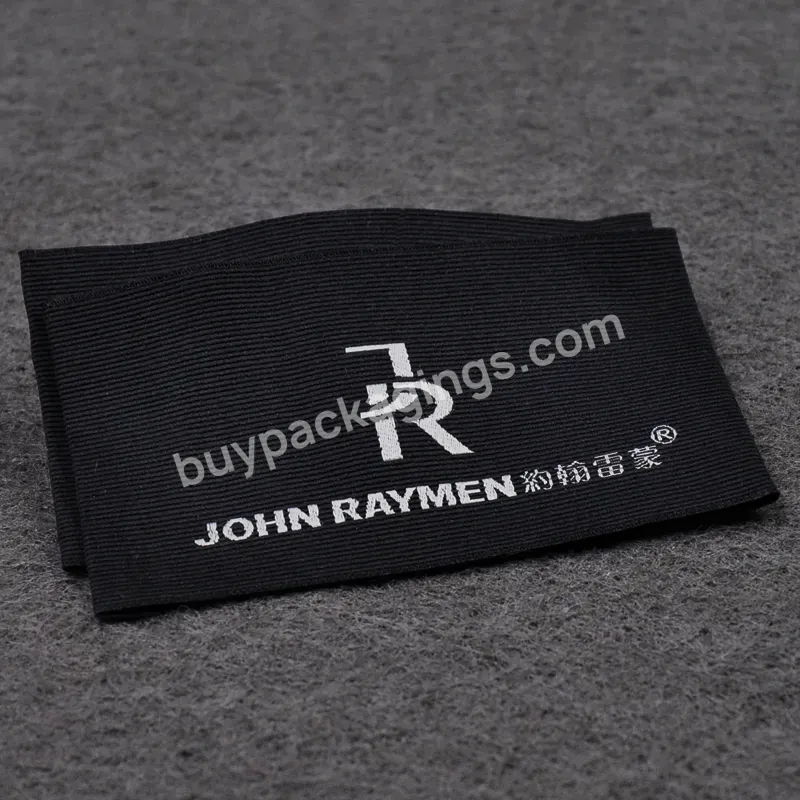 New Fashion Brand Name Woven Labels For Clothing Garment