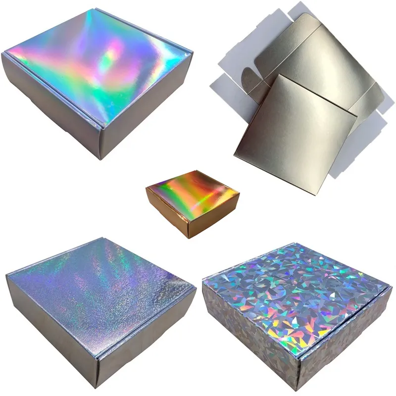 New Holographic Shipping Boxes Holographic Box Custom Shipping Boxes