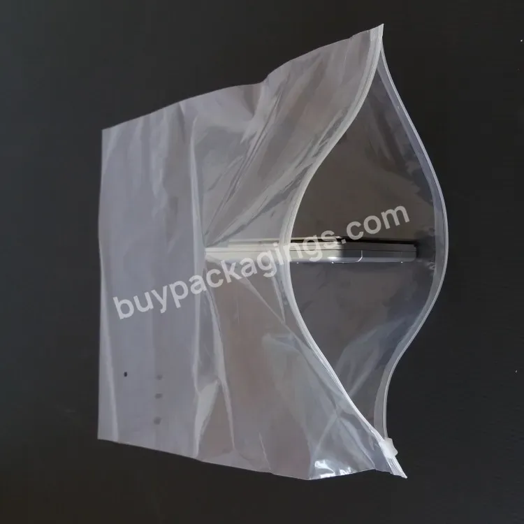 New Hotsale Customize Pouch Custom Logo Printed Zipper Lock Plastic Bags For Clothing