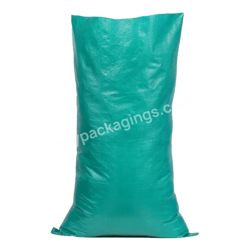 New Material Plastic 50kg Pp Woven Bag For Seeds Grain Rice And Flour