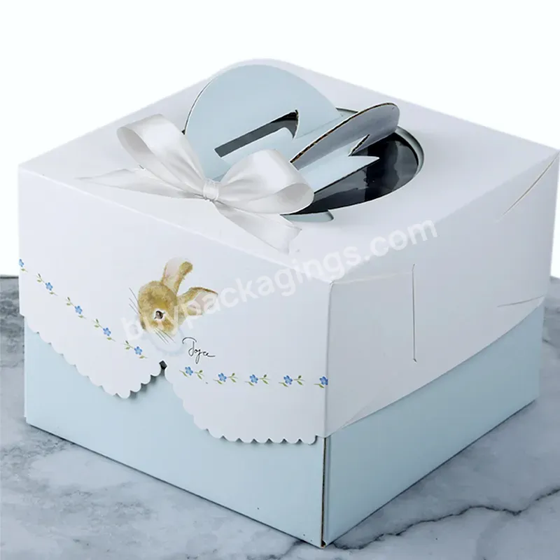 New Moq Customized Mini Moon Bento Cake Box Packaging Paper 12 Inch Folders Accept Food Datang Paperboard Tall Wedding Iso9001