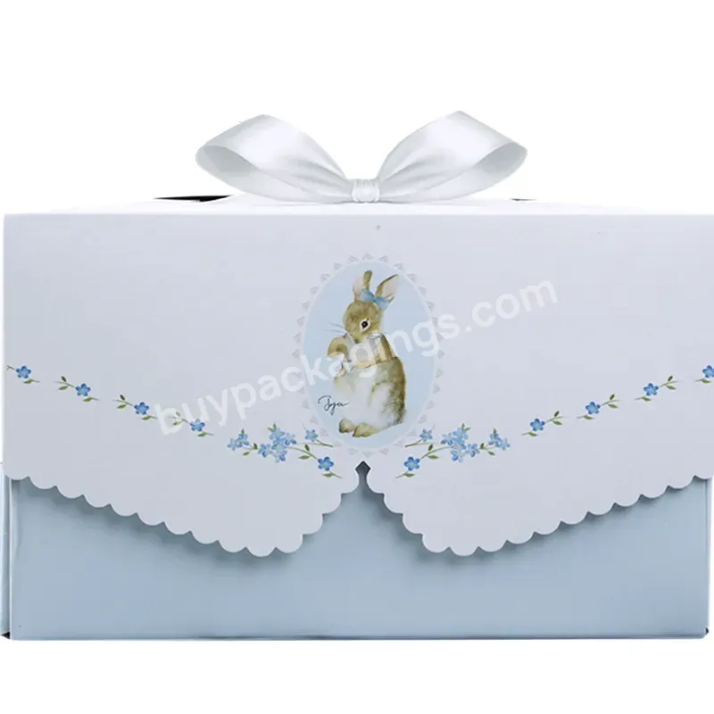 New Moq Customized Mini Moon Bento Cake Box Packaging Paper 12 Inch Folders Accept Food Datang Paperboard Tall Wedding Iso9001