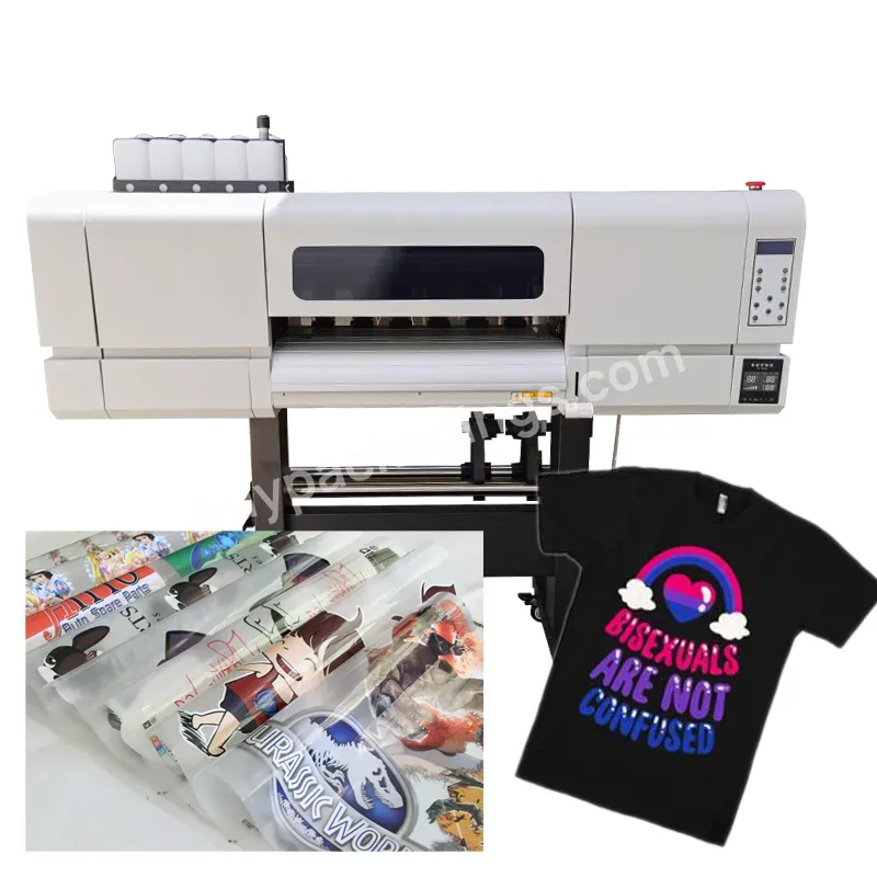 New Pet Film Dtf Printer 60cm For T-shirt Print With 2pcs I3200 Printhead