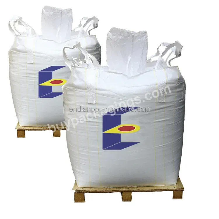 New Pp 1 Ton 1000kg Fibc Big Bags Jumbo Sacks With Spout