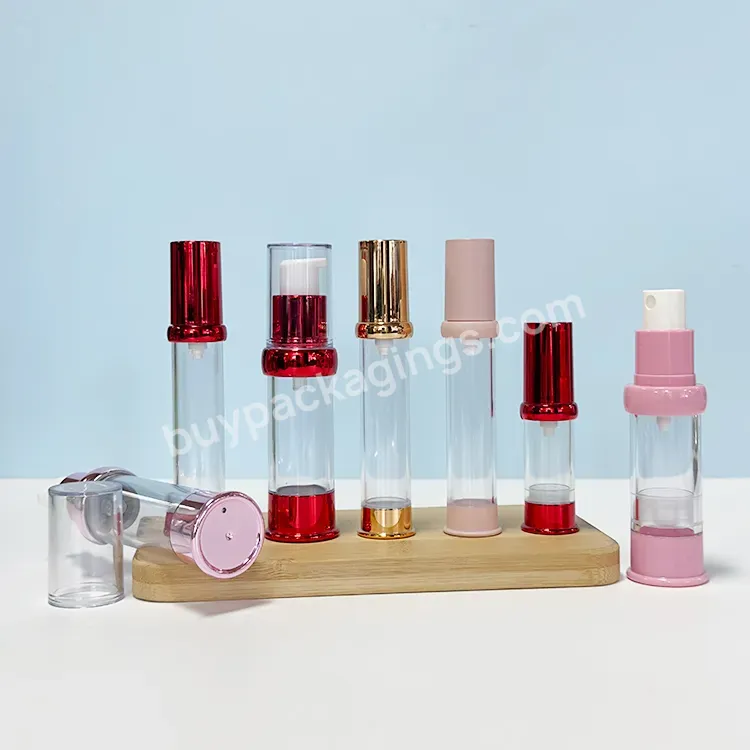 New Product 15ml 30ml 50ml Customized Color Drunk Elephant Square Airless Pump Bottle For Cosmetics Packaging - Buy Airless Pump Bottle 100 Ml,20 Ml Twist Airless Bottle,Transparent Airless Bottle.