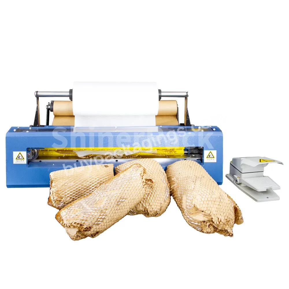 New Product Automatic Honeycomb Kraft Paper Wrapping Packing Cushion Machine Air Cushion Machine