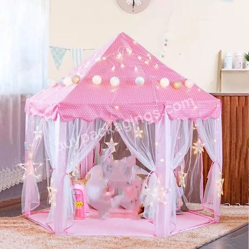 New Product Children Castillo Princess Girls Large House Indoor Kids Castle Play Toy Tent