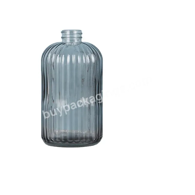 New Product Customized Good Quality Lotion Hand Sanitizer Glass Body Lotion Bottle With Pump