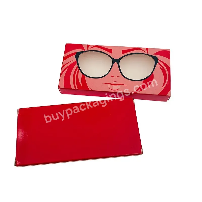 New Product Wholesale Eyelash Box Pink Eyelash Paper 7 Pair Eyelash Packaging Box With Custom Logo