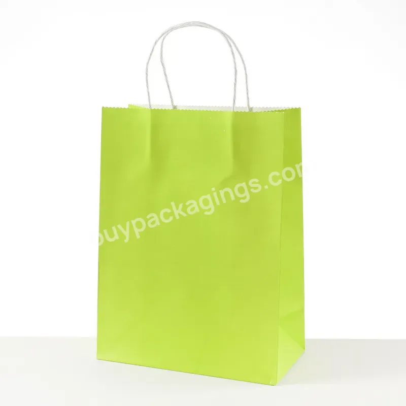 New Products Custom Logo Color Packaging Gift Clothing Store Tote Paper Bags