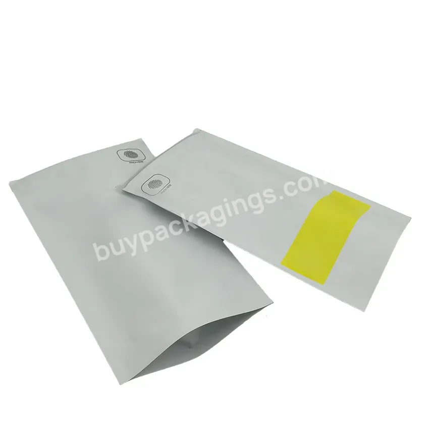 New Style Black Matte Smell Proof Plastic Mylar Stand Up Pouch Child Proof Zipper Bag Resistant Exit Ziplock Bag