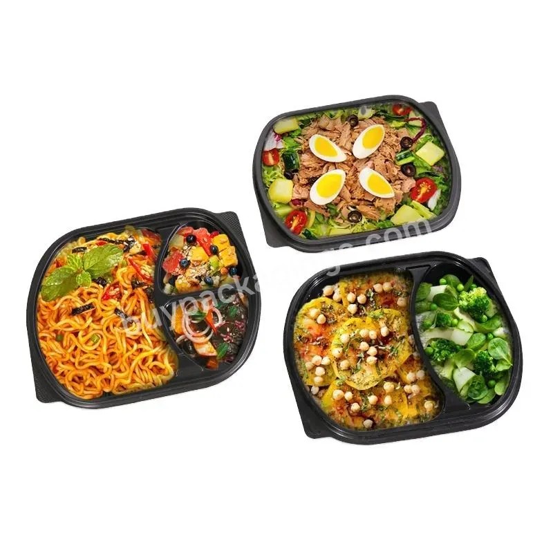 New Style Disposable Plastic Lunch Box Fast Food Containers,Food Packaging Box With Lid - Buy 2 Compartment Food Container,Food Packaging Box,Disposable Plastic Lunch Box Fast Food Containers.