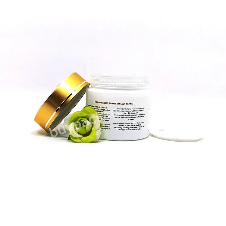 New Style Green Glass Cosmetic Cream Jar For Body Face Skincare 5g 10g 15g 30g 50g 100g