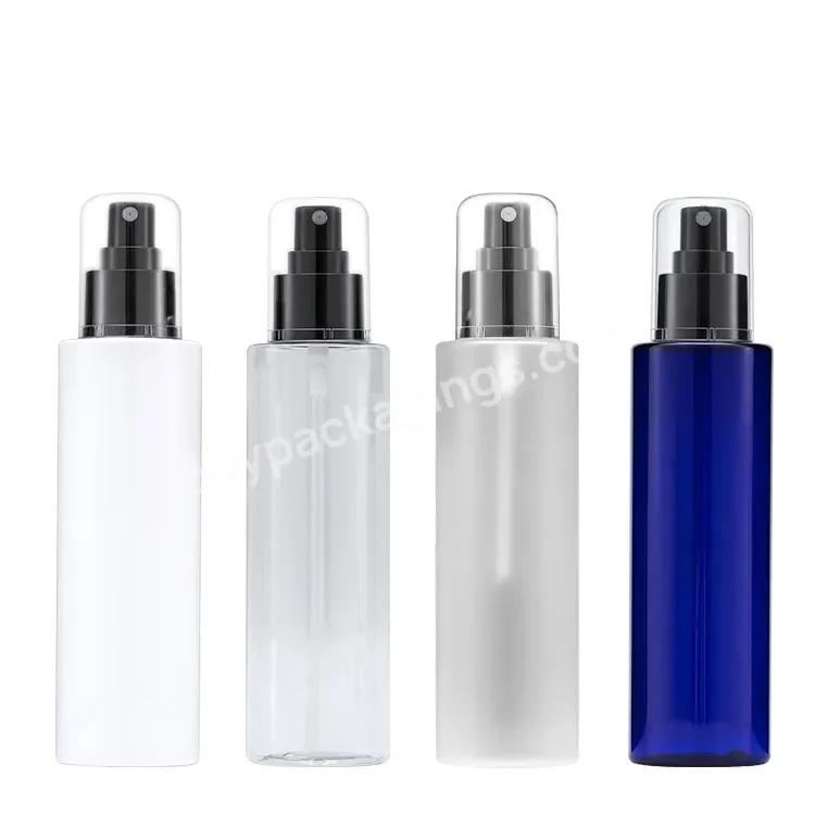 New Style Luxury Cosmetic Packaging Clear Spray Bottle 100ml 150ml 200ml 250 Ml Pet Plastic Spray Bottle