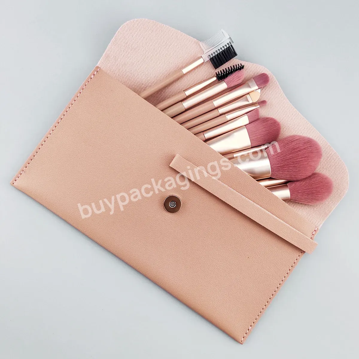 New Style Vegan Makeup Brushes 12 Pcs Professional Custom Makeup Brush Set Private Label Maquillaje